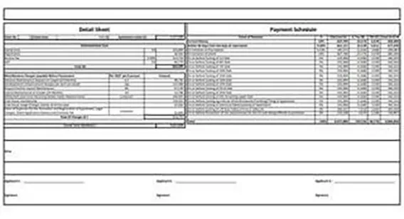 Urbanrise The Living Wave cost sheet preview