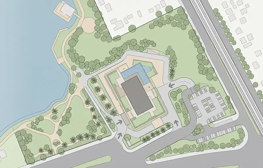 Urbanrise The Living Wave master plan layout